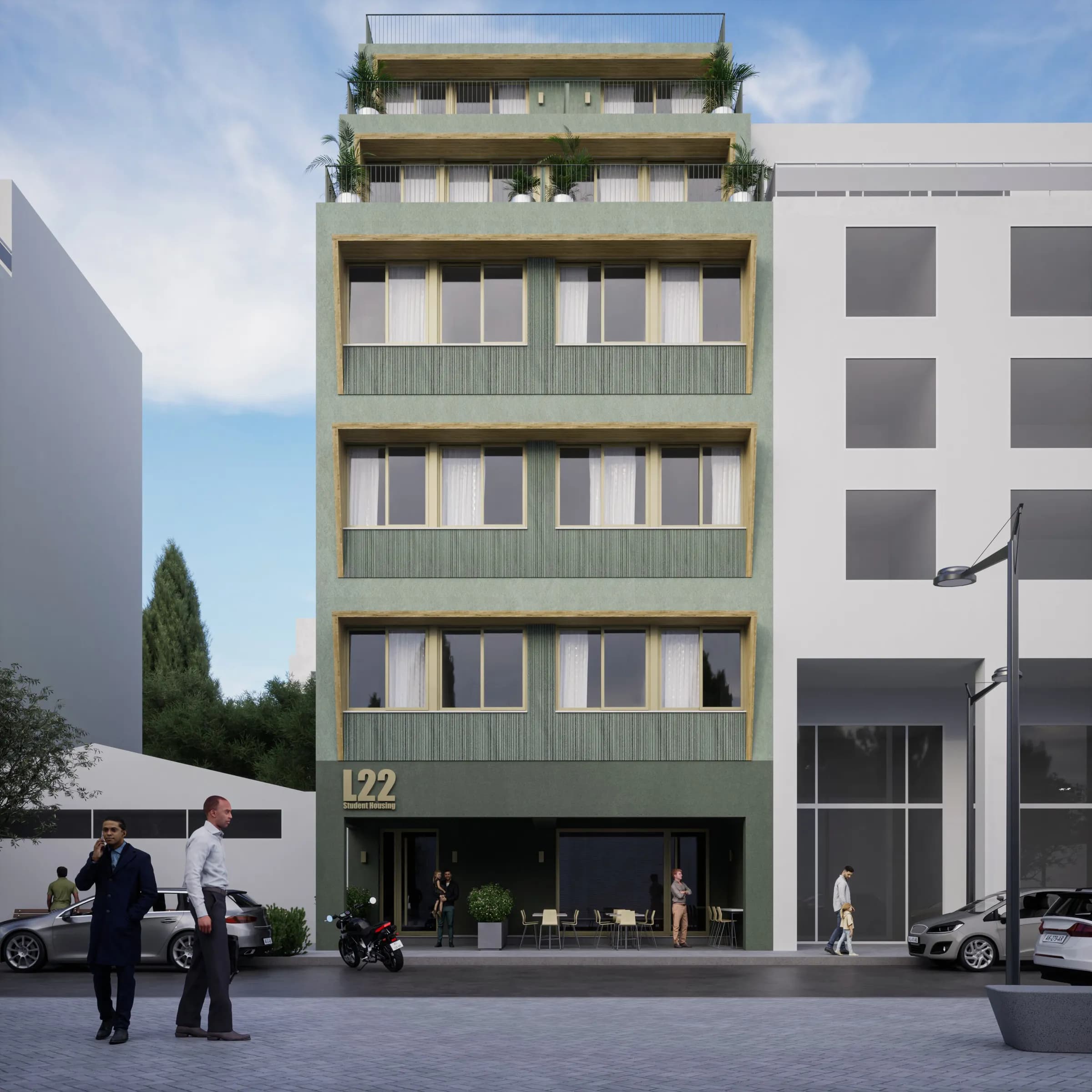 Keramikos Student Residences — exterior 3