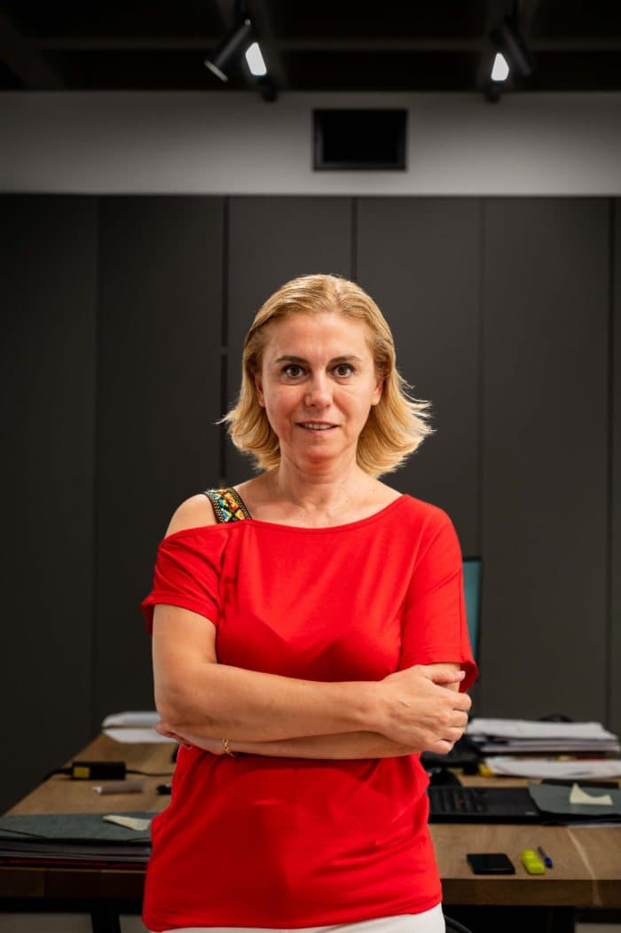 A member of the Solomon team at the Athens office
